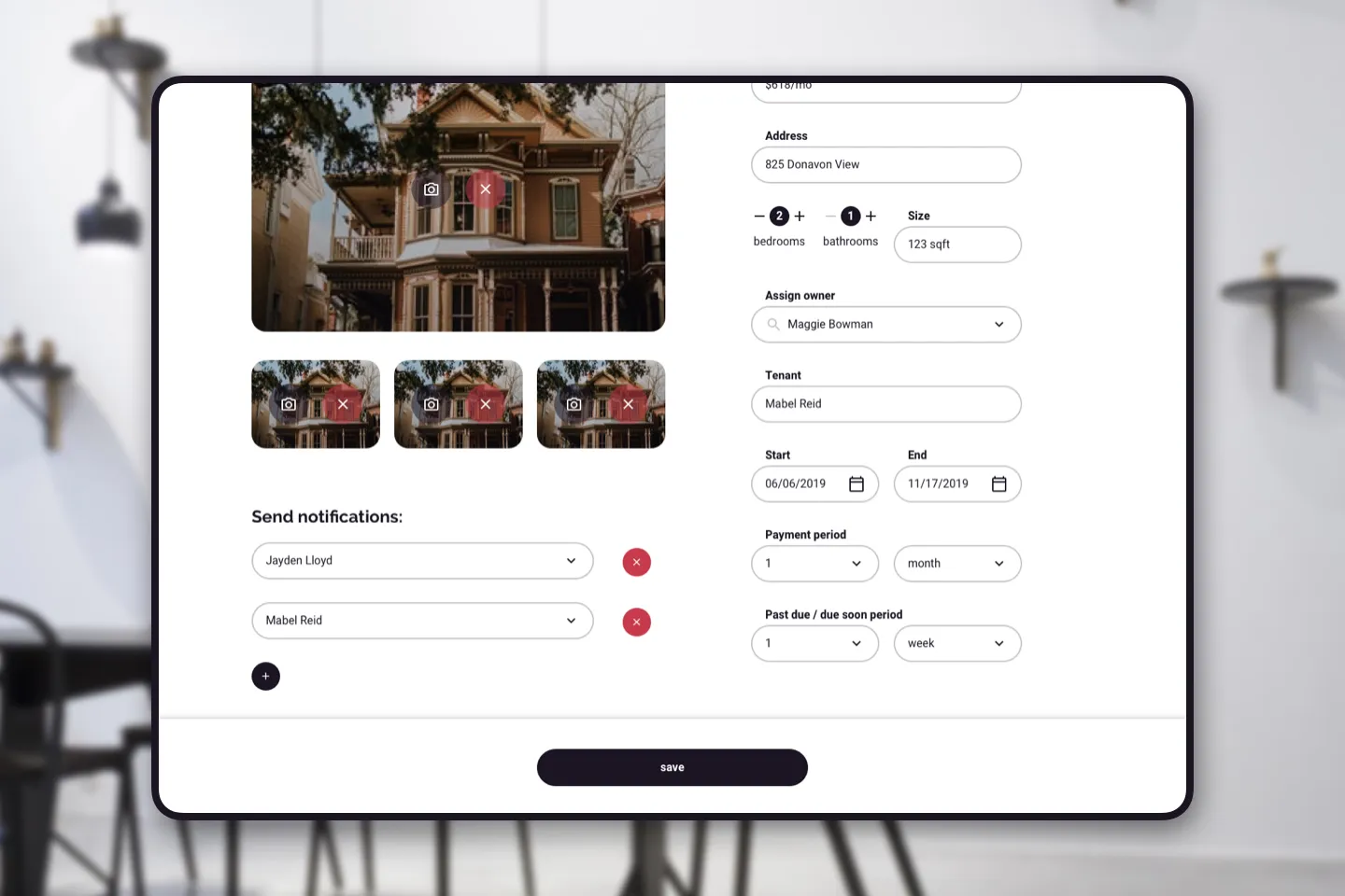 Estate Rental Management System
