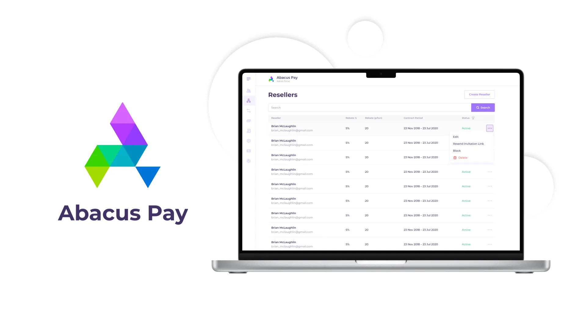Magora IT company project: Abacus Pay