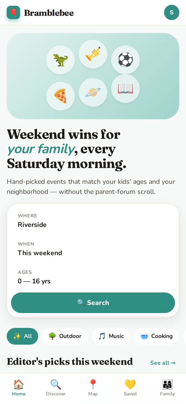 Mobile home screen