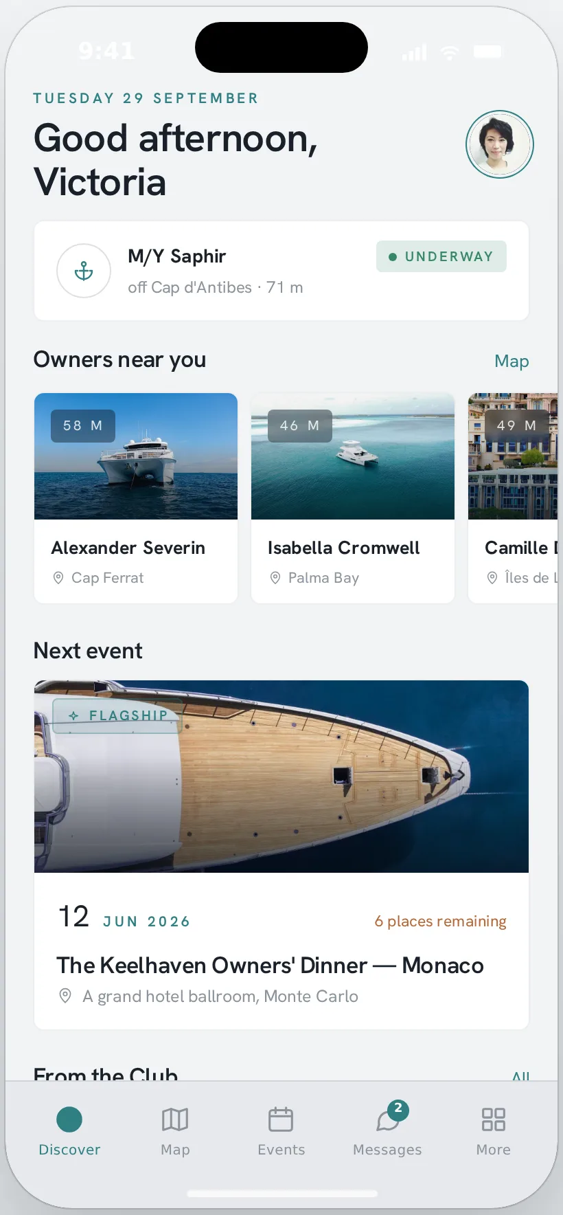 Mobile home screen