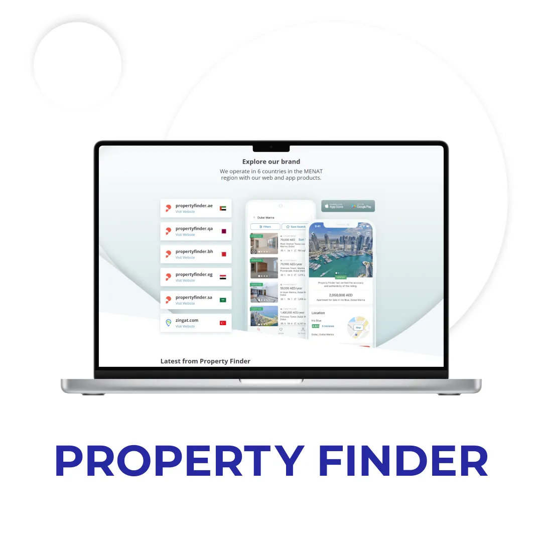 Magora IT company project: Property Finder
