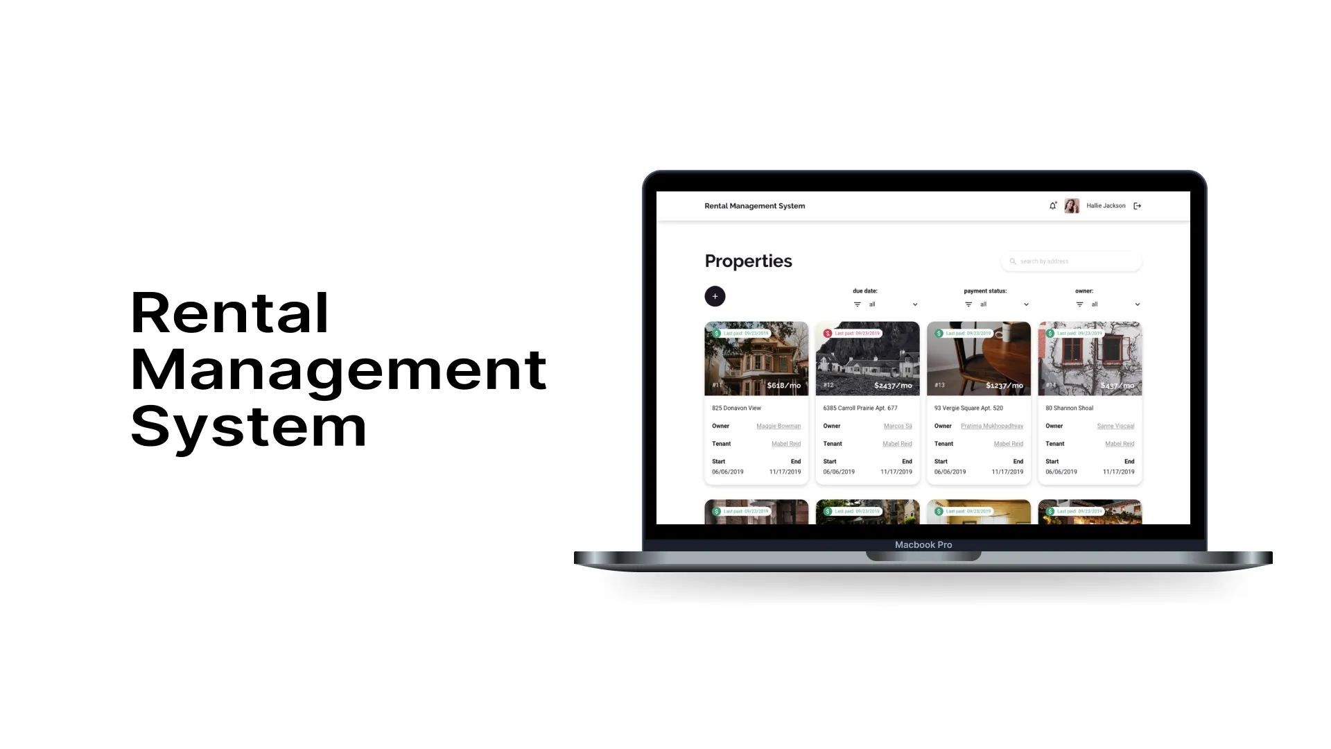 Magora IT company project: Rental Management System