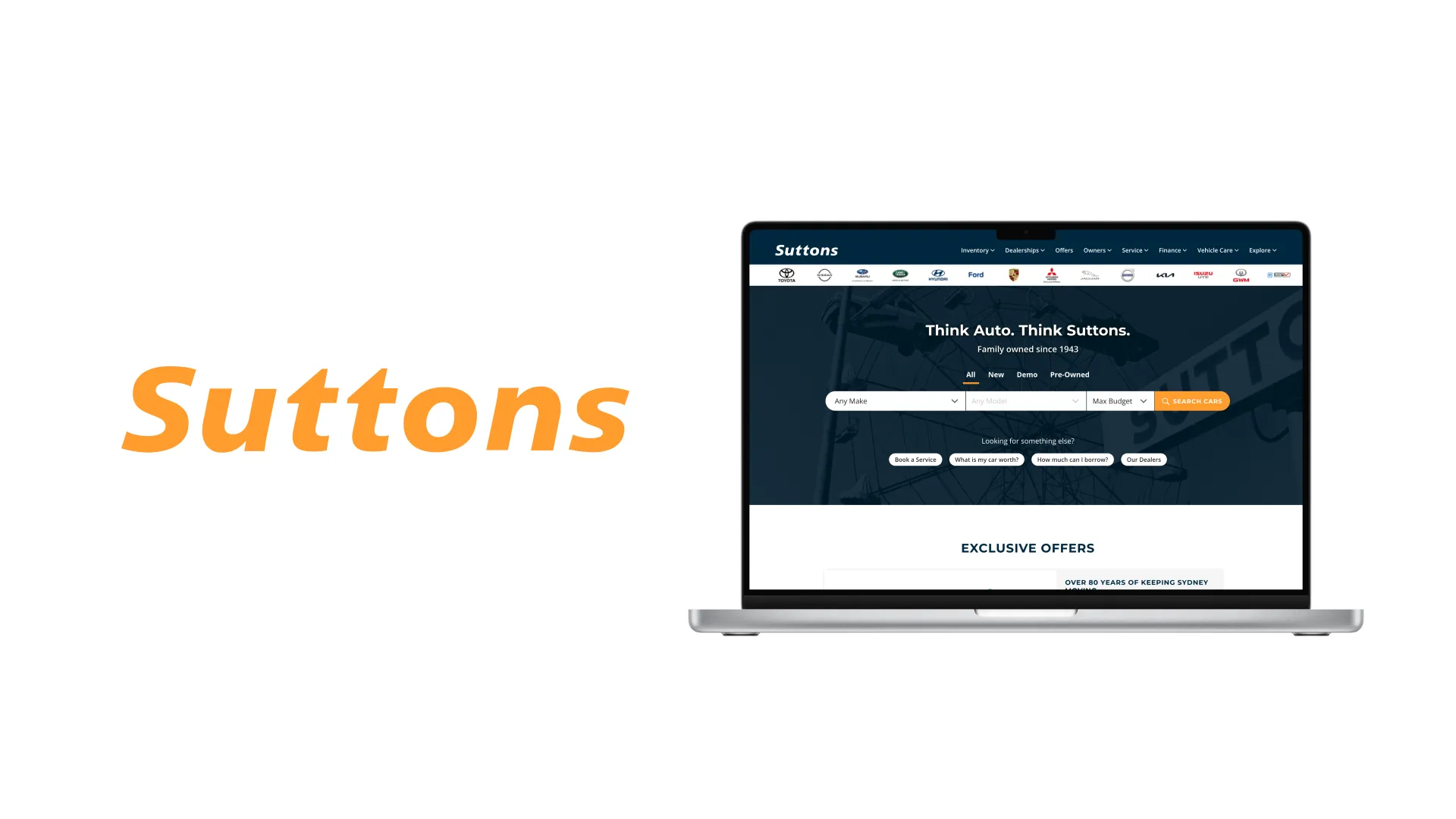 Magora IT company project: Suttons