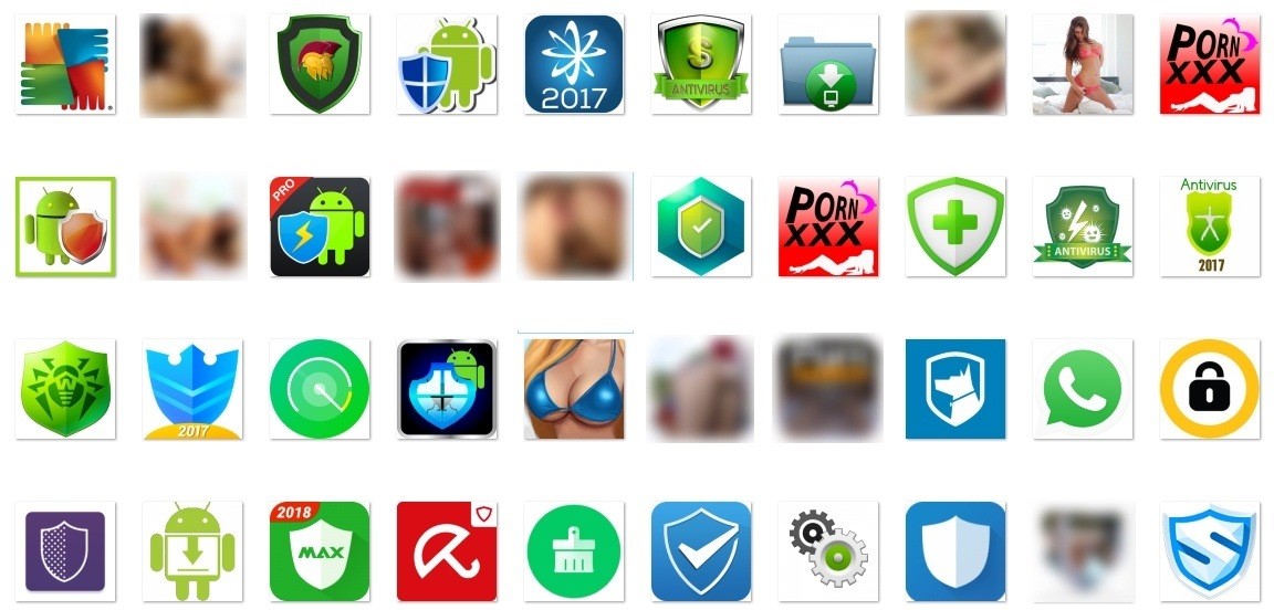 The Trojan itself is disguised as a mobile security solution or an adult app.