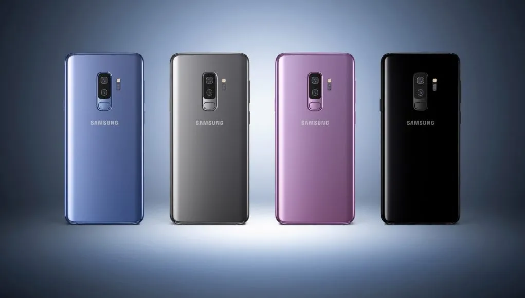 The Galaxy S9 and S9 + were presented in four colours: Midnight Black, Titanium Grey, Lilac Purple and Coral Blue.