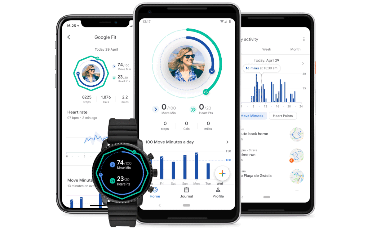 Google fit for Wear OS