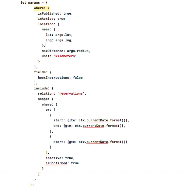 Example of the Magora Node.js code