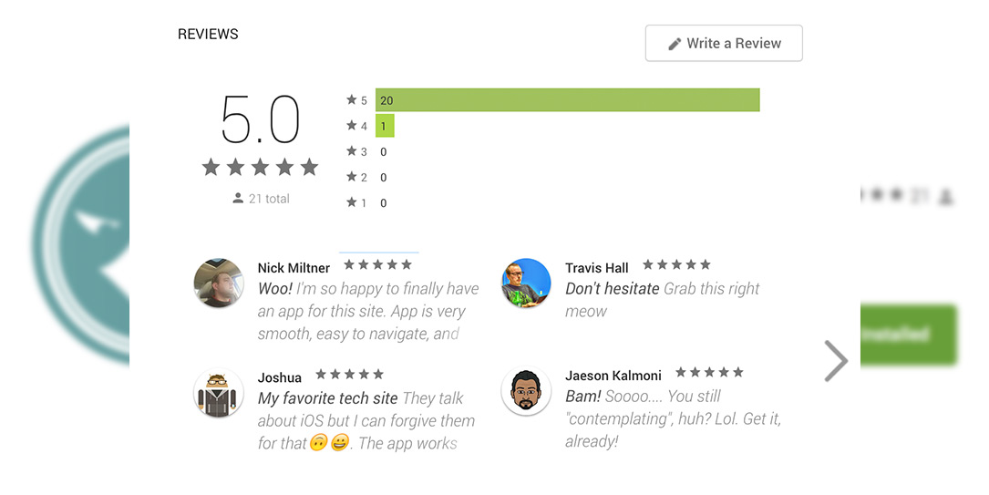 How to collect user reviews