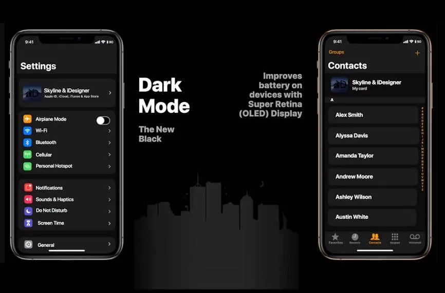 dark mode ios 13