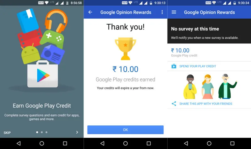 google opinion rewards