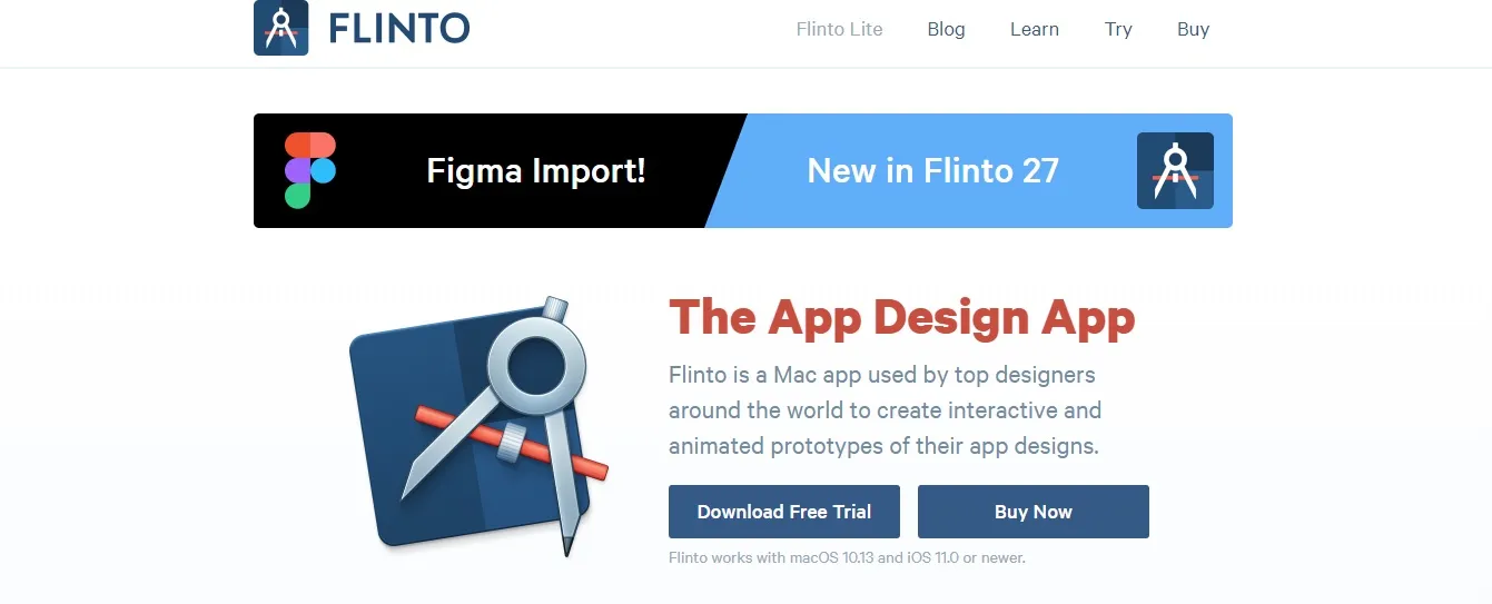 flinto app design