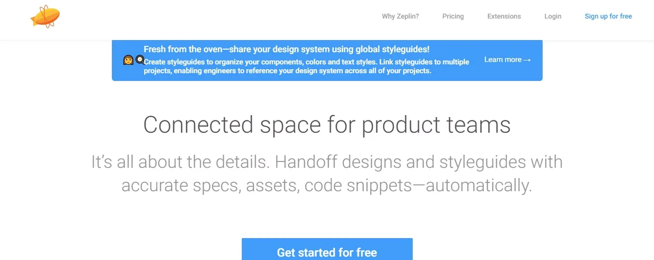 zeplin design tool