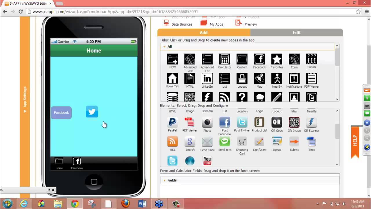 developing simple android application